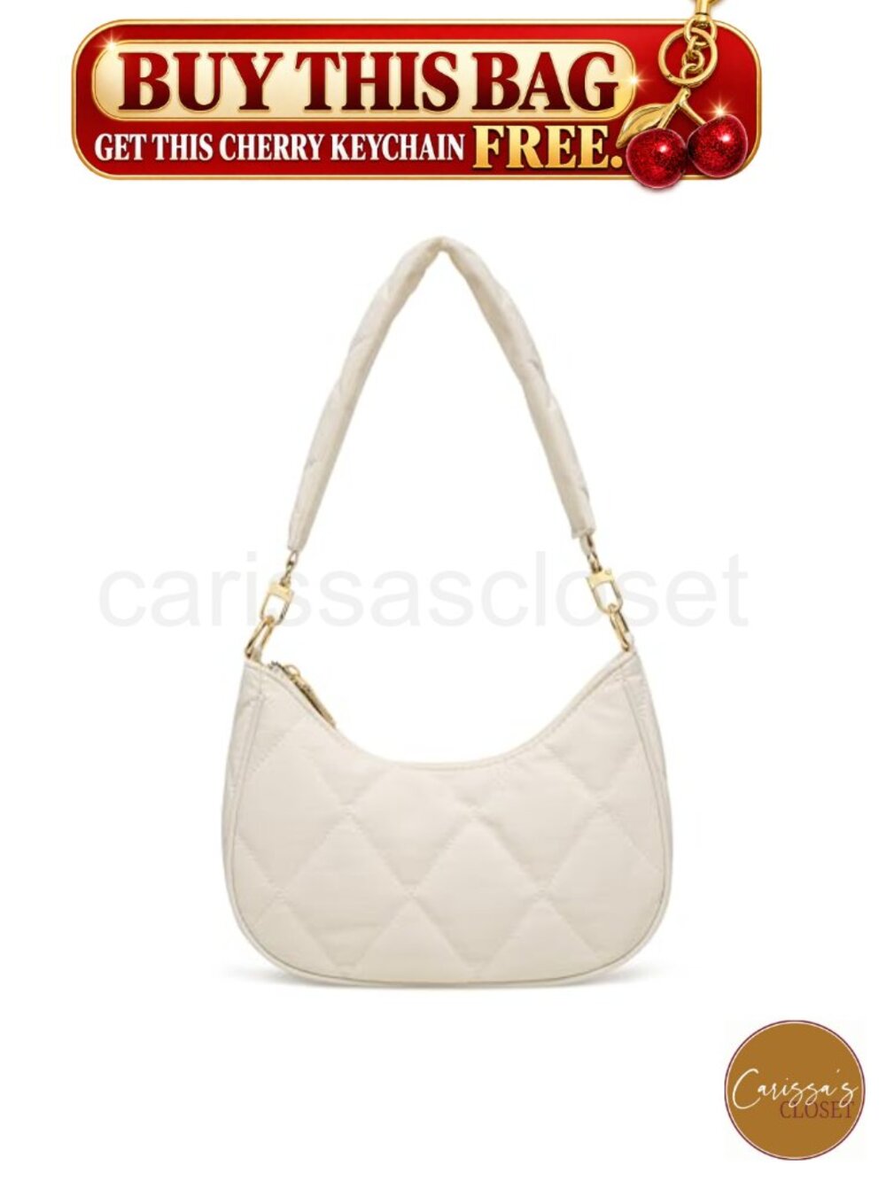 ✨ KKXIU Convertible Puffer Shoulder Bag Crossbody Tote Puffy Hobo Purse